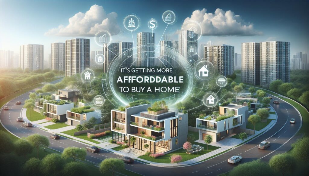 It’s Getting More Affordable To Buy a Home