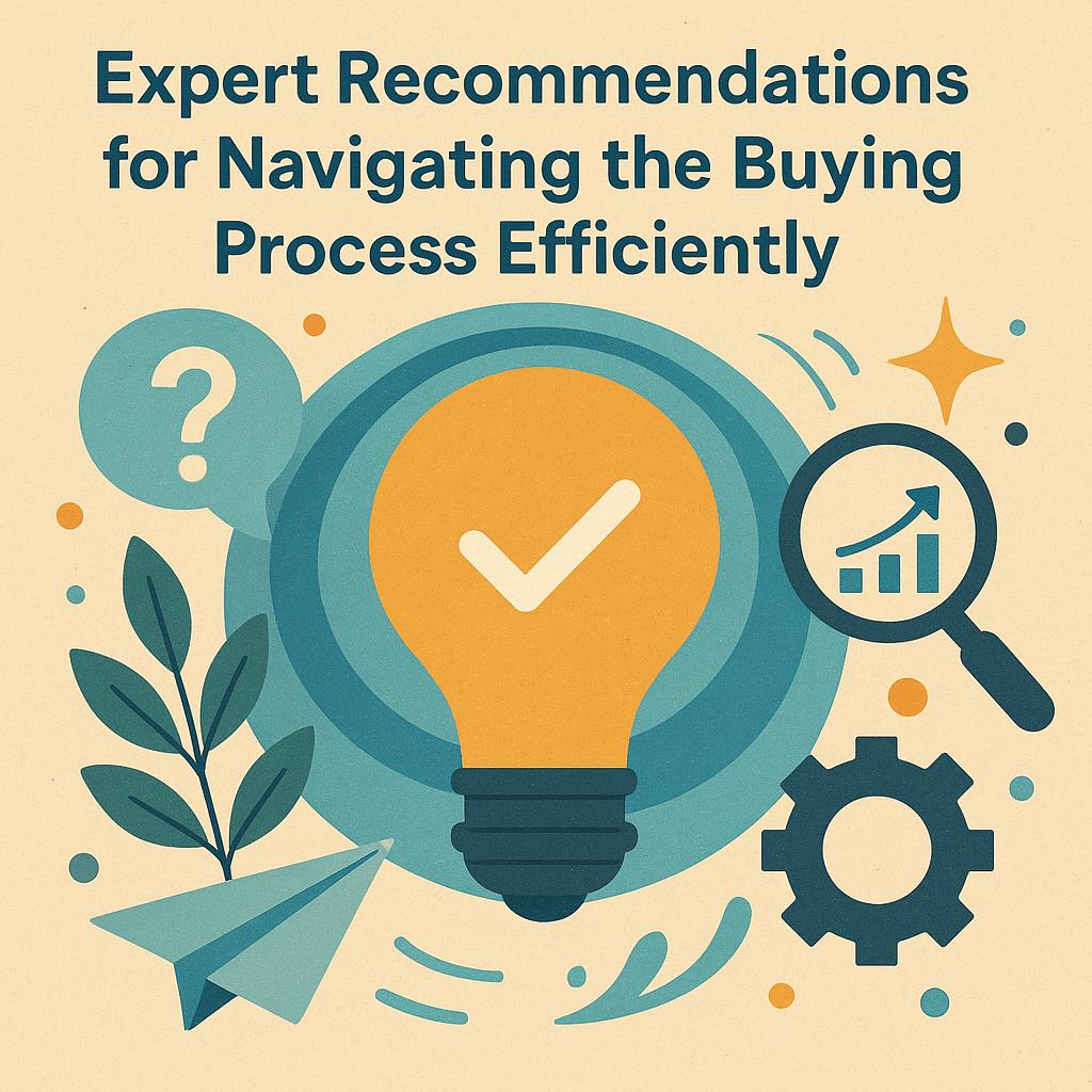 Expert Recommendations for Navigating the Buying Process Efficiently